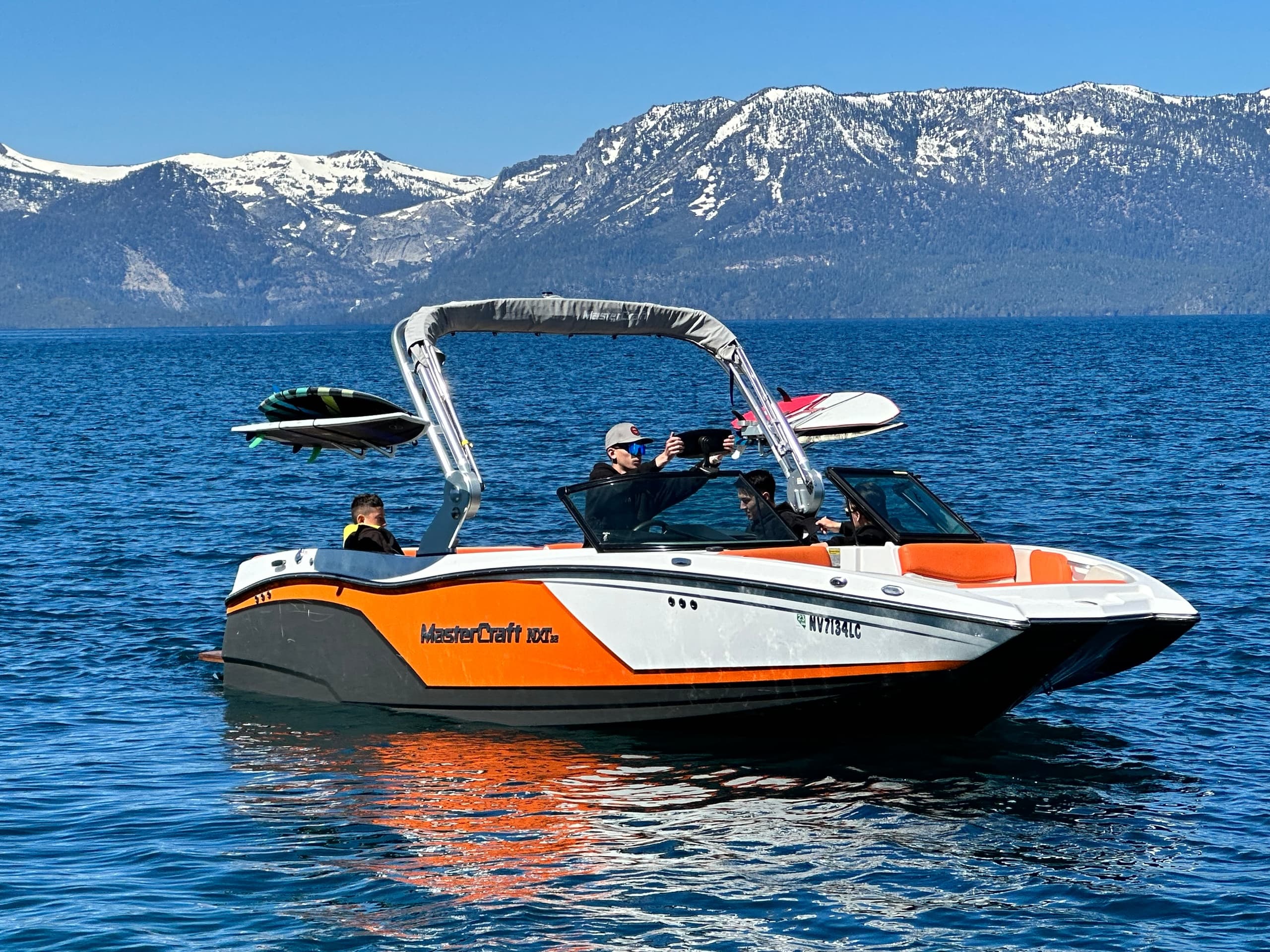 Premium Wakesurf Charter - Tahoe Keys Marina