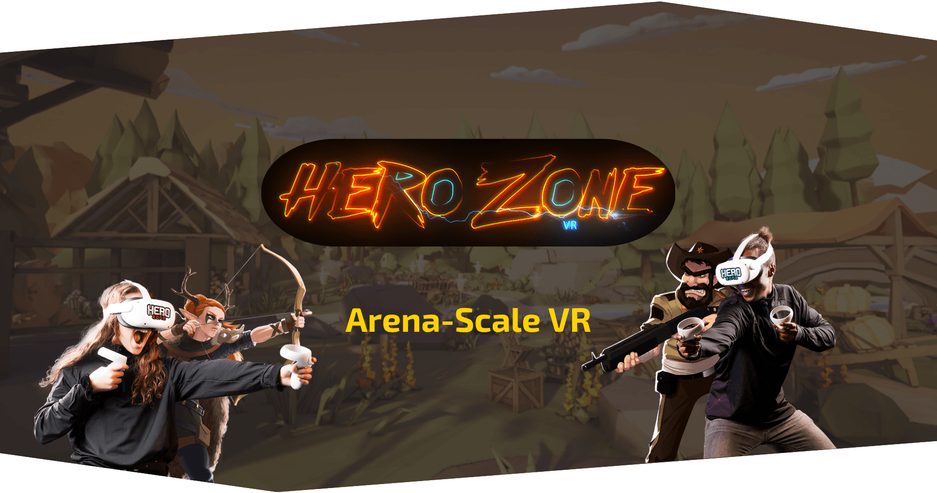 Free-Roam Arena: Hero Zone Group Virtual Arcade