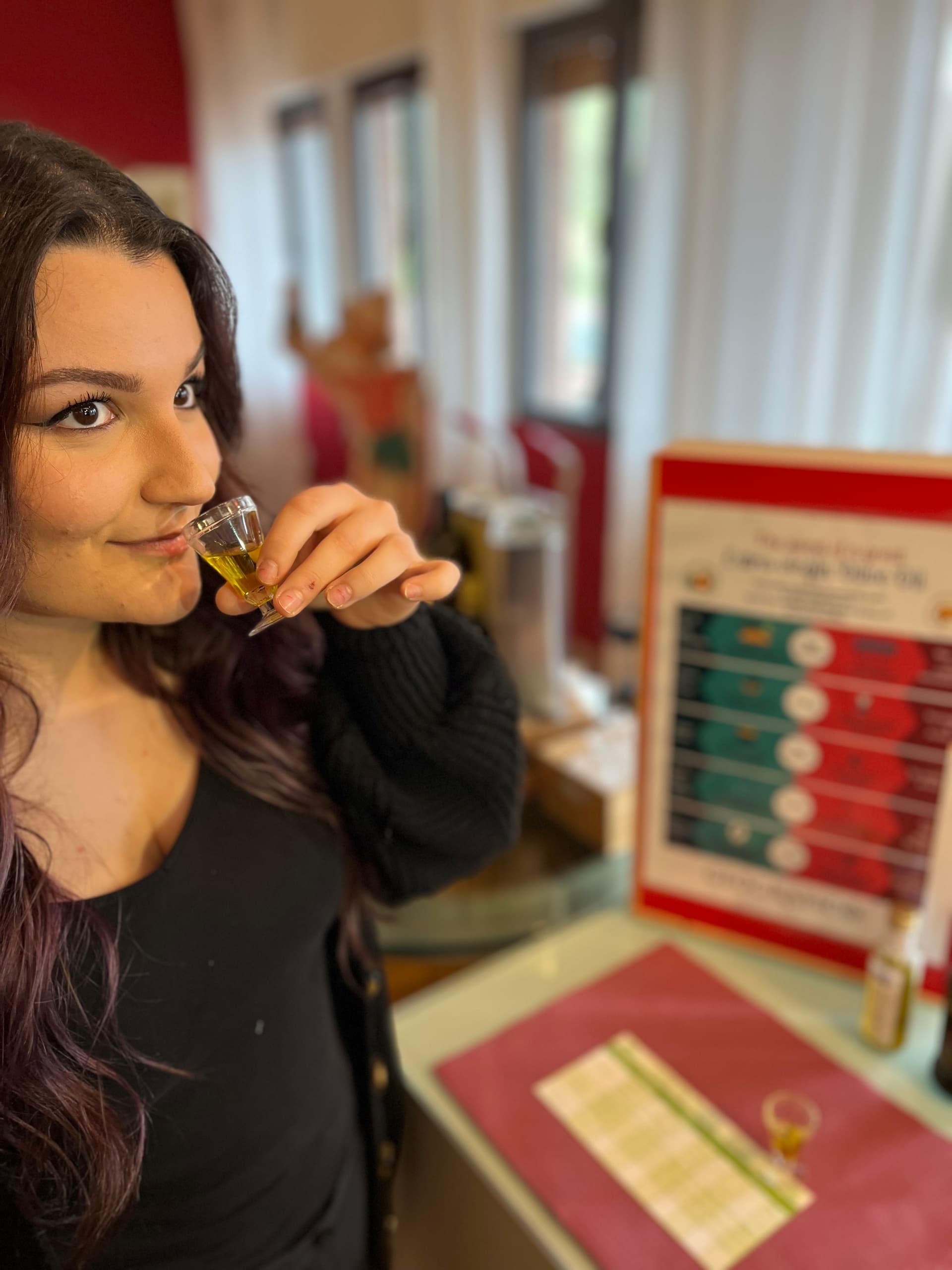 Olive Oil Tasting Game • San Gimignano