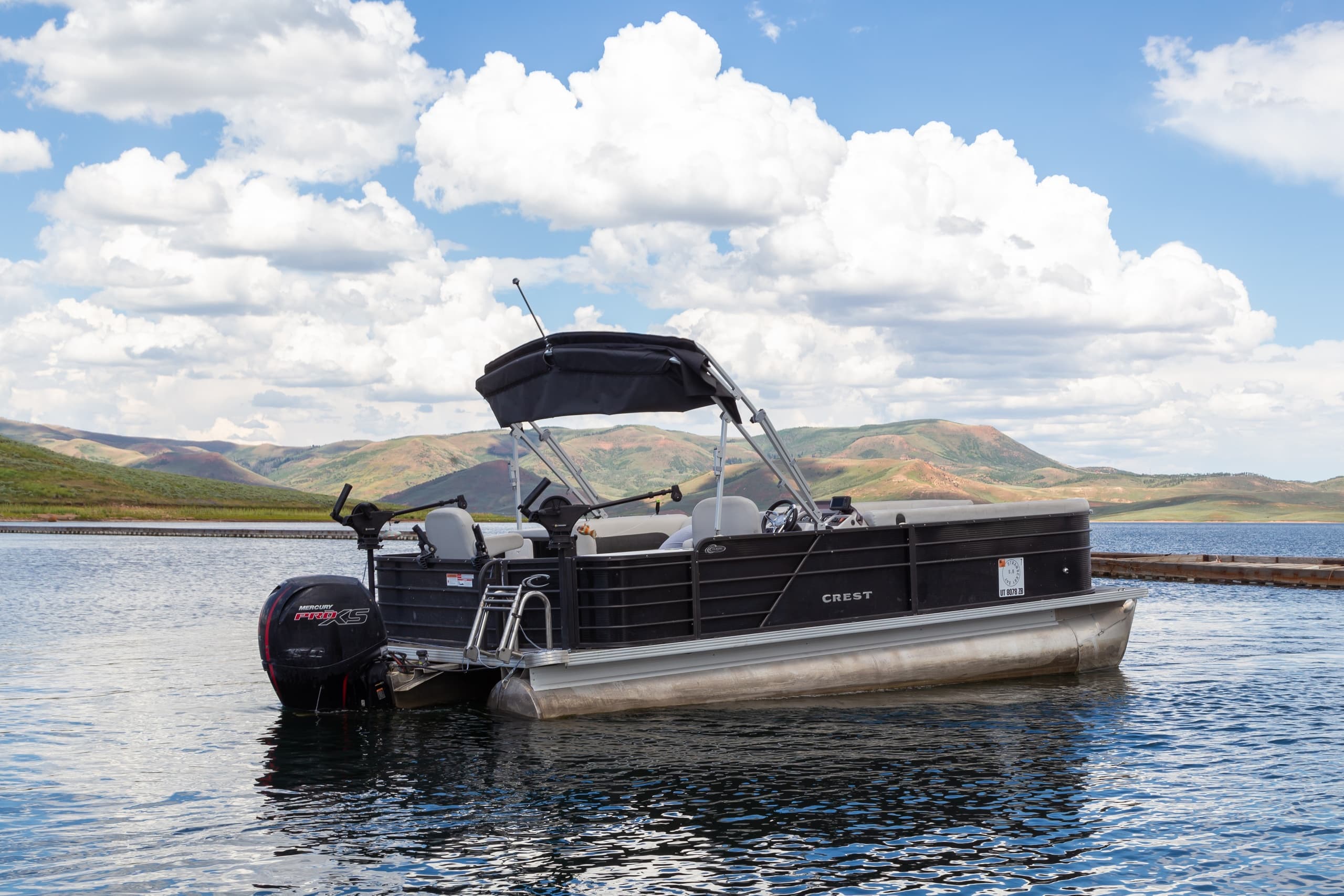 22’ LOADED Classic Fish SF Pontoon