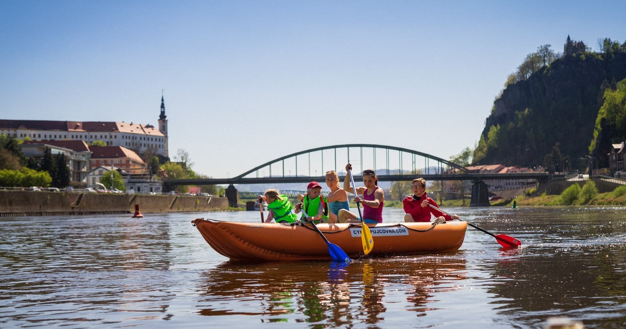 RAFTING : Děčín - Schmilka 3.5 hrs