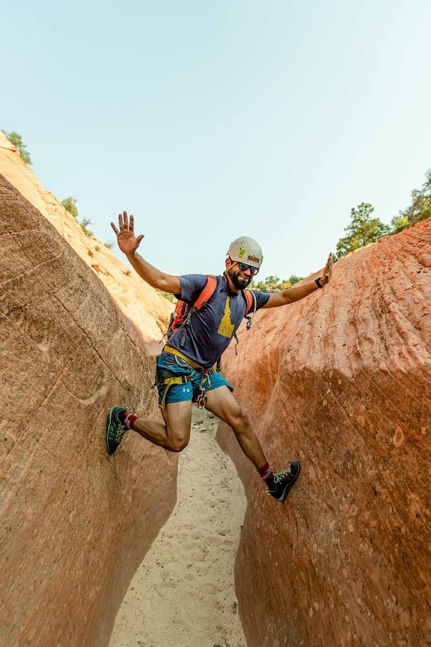 Canyoneering & Rappelling: The Double Crown" Huntress + Ladder"