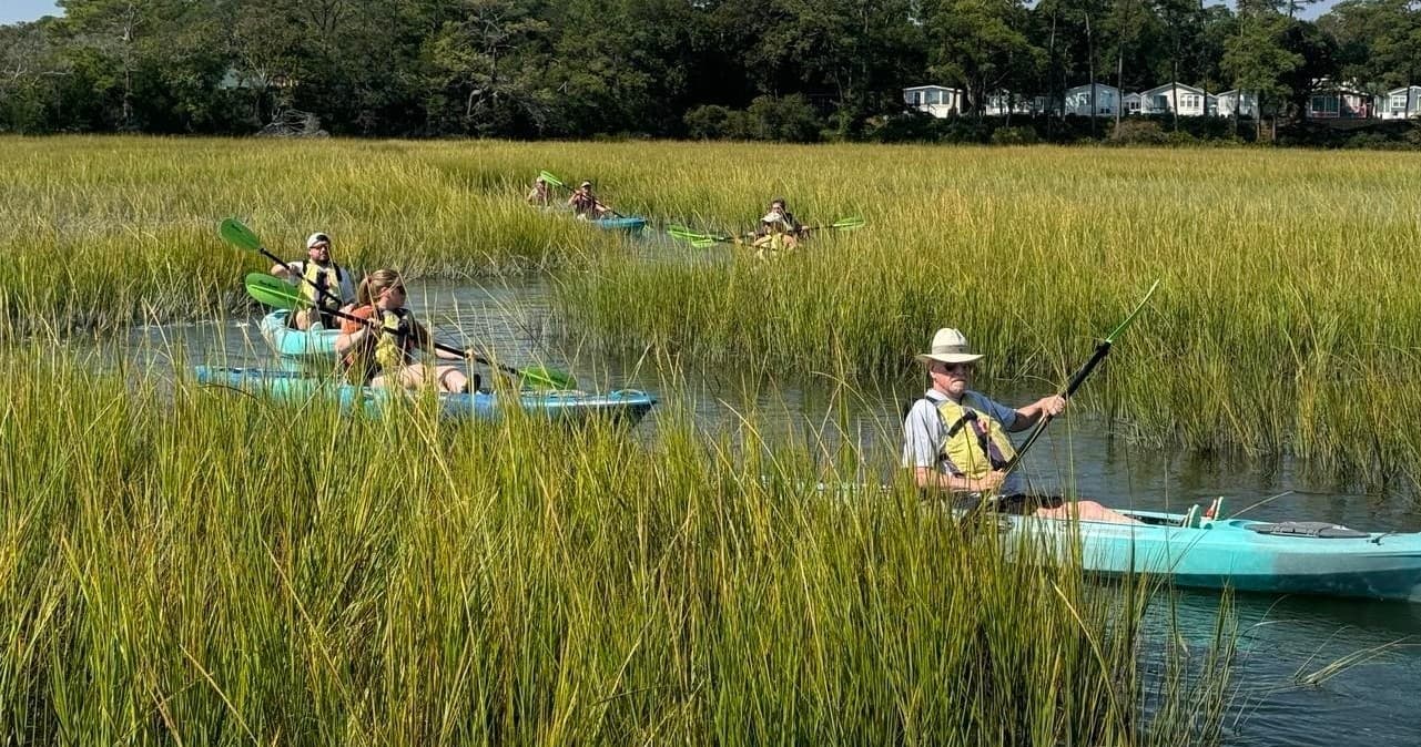 Waties Island Creek Maze Tour