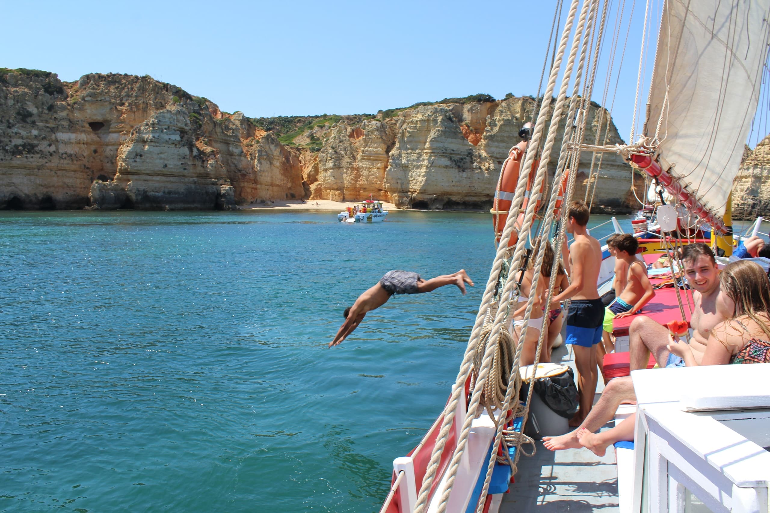 Baia de Lagos -  Sailing & Lunch & Grotto Trip