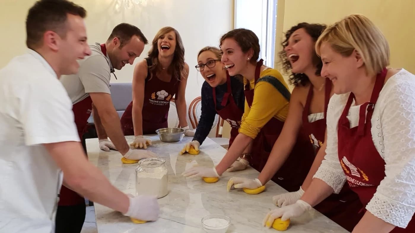 Pasta and Tiramisù Making Class in Rome | Shared