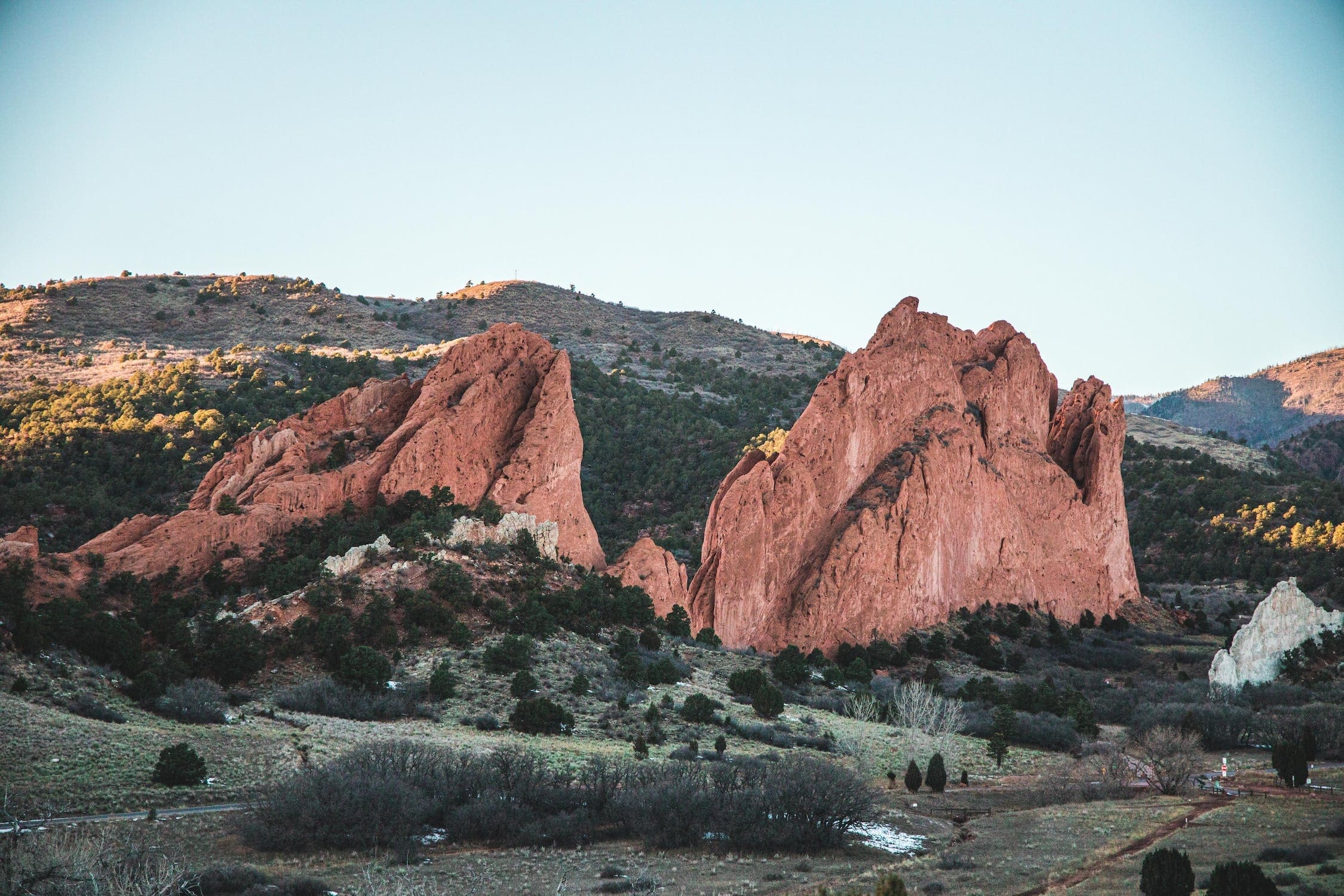 Pike's Peak and Garden of the Gods