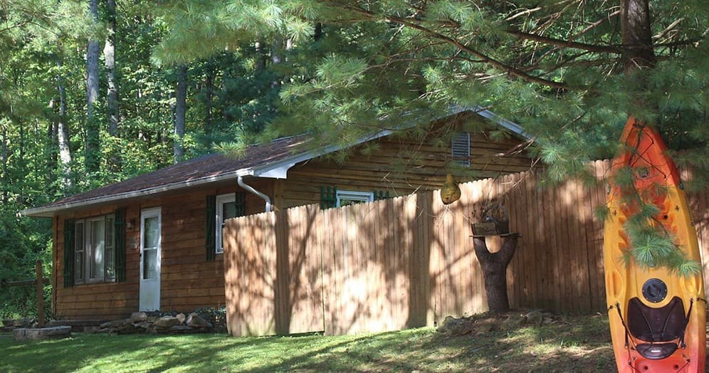 Rivers Edge Rustic Cabin