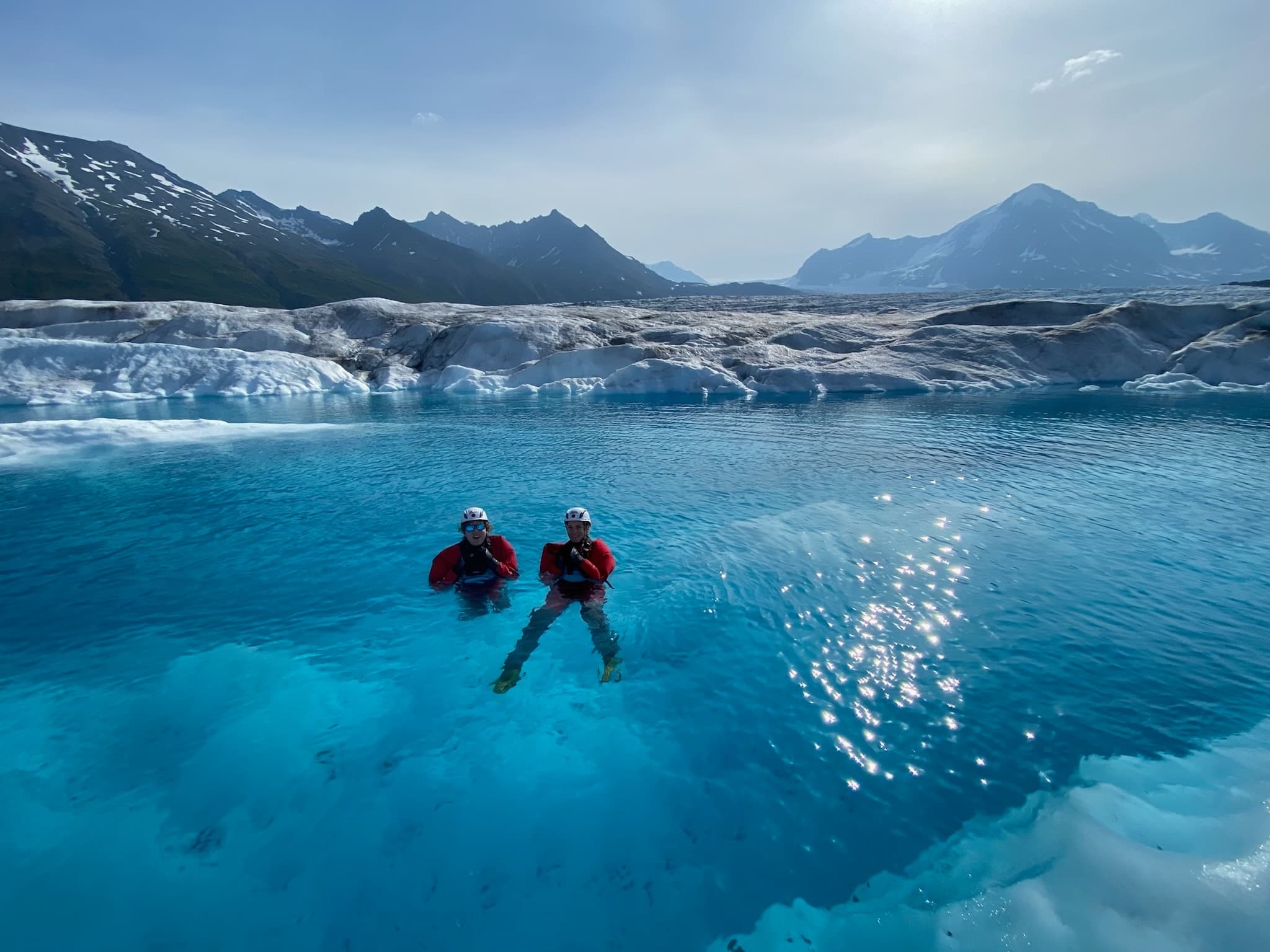 Glacier Swim & Hike