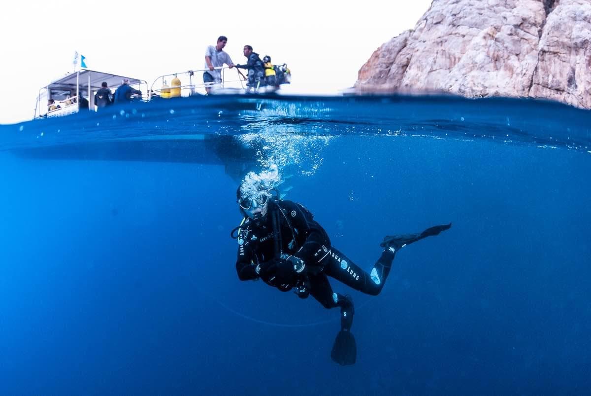 Bautismo de buceo en Santa Ponsa