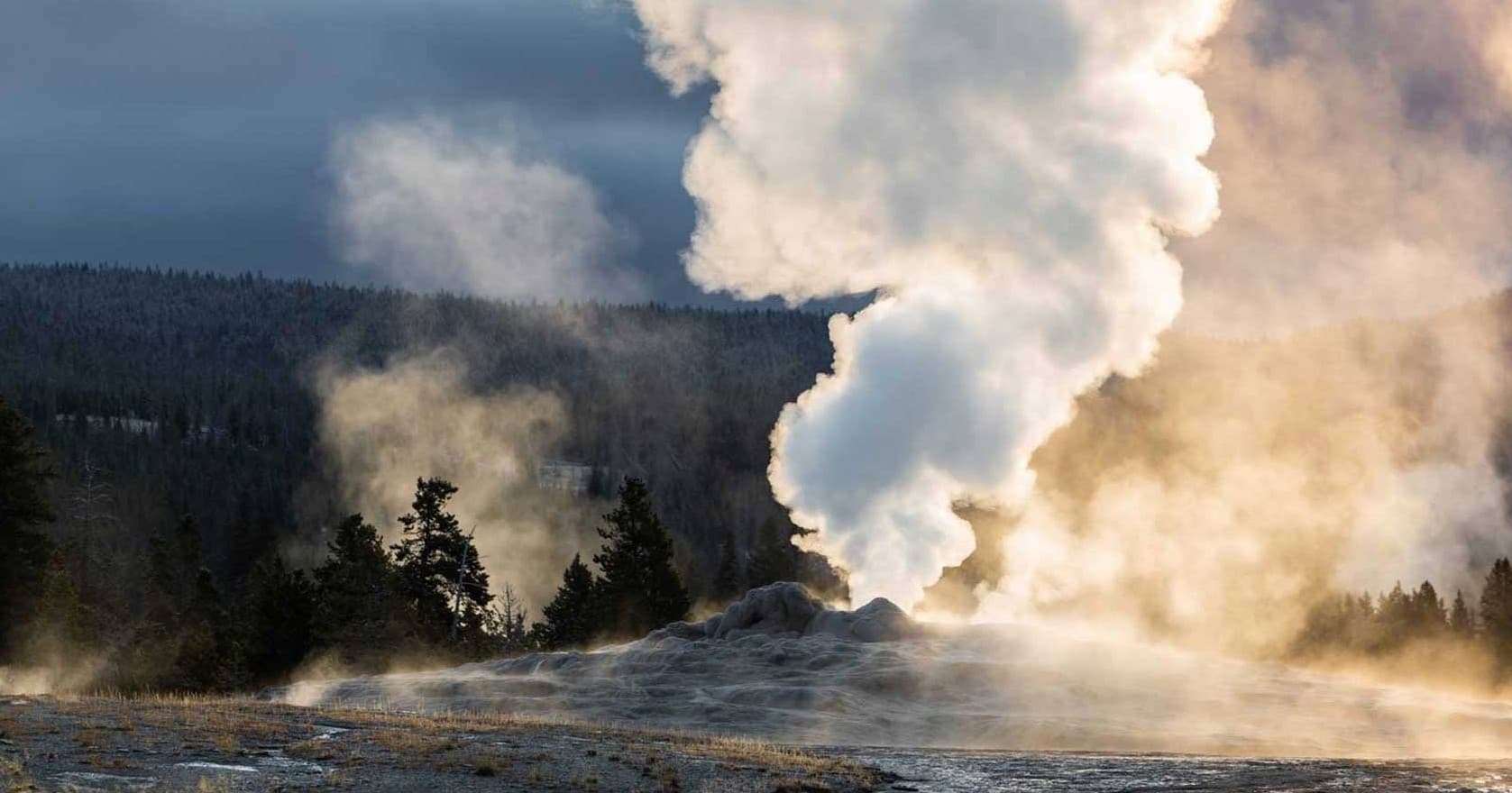 Yellowstone Old Faithful, Waterfalls & Wildlife Public Day Tour