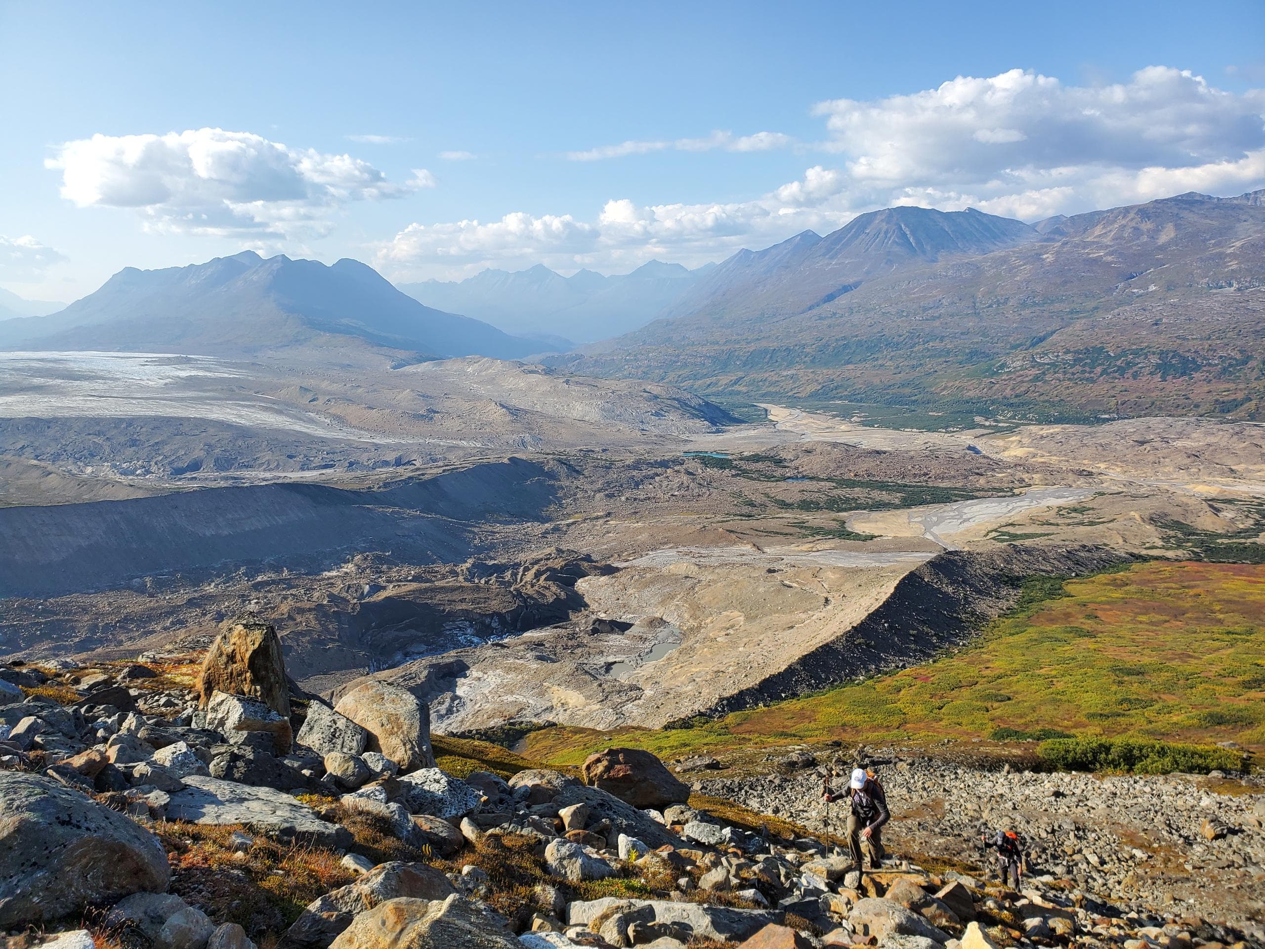Fan Glacier Base Camp Hiking