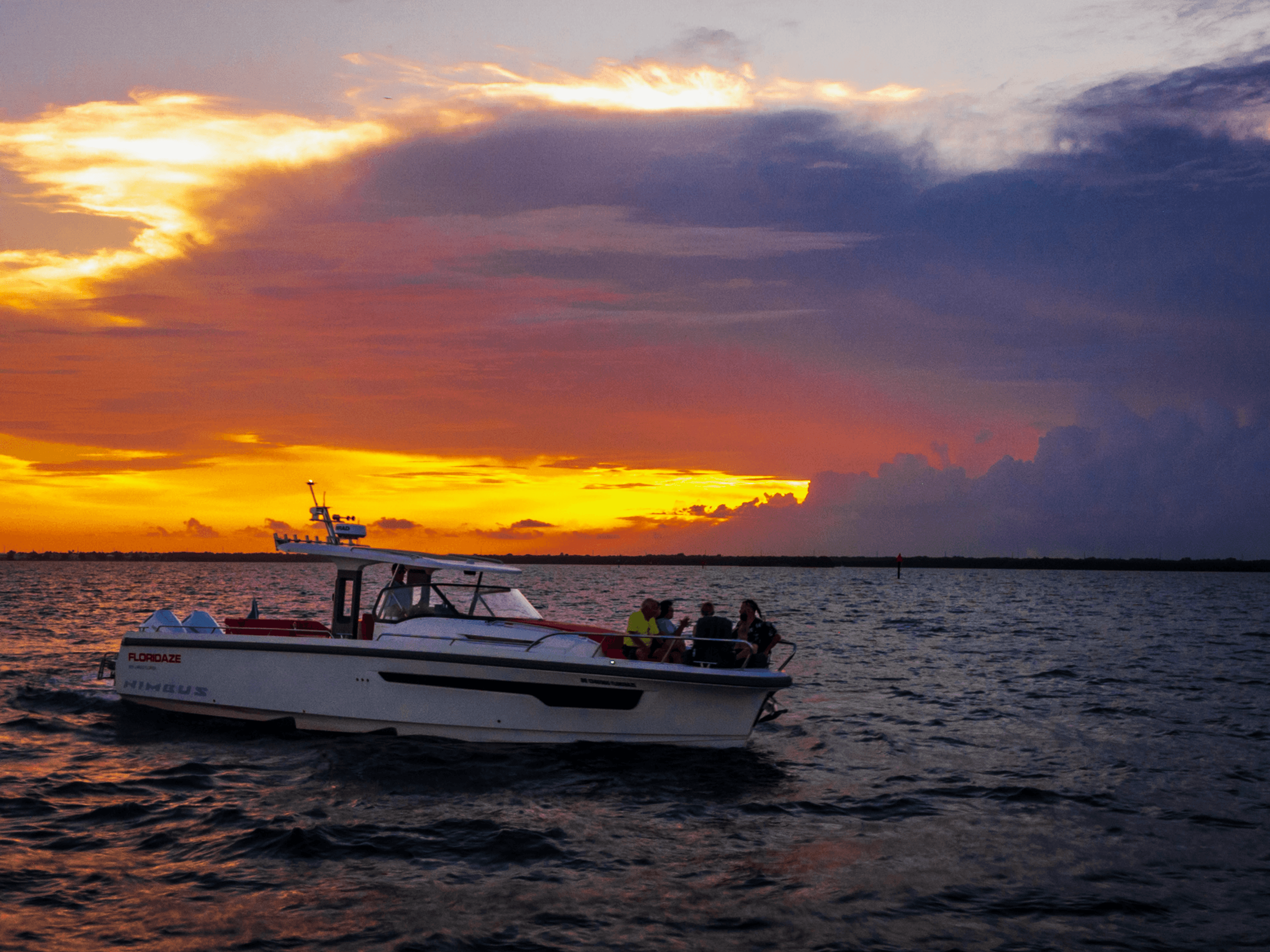 Sunset on the High Seas