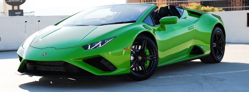 2022 Lambo Huracan EVO Spyder Green