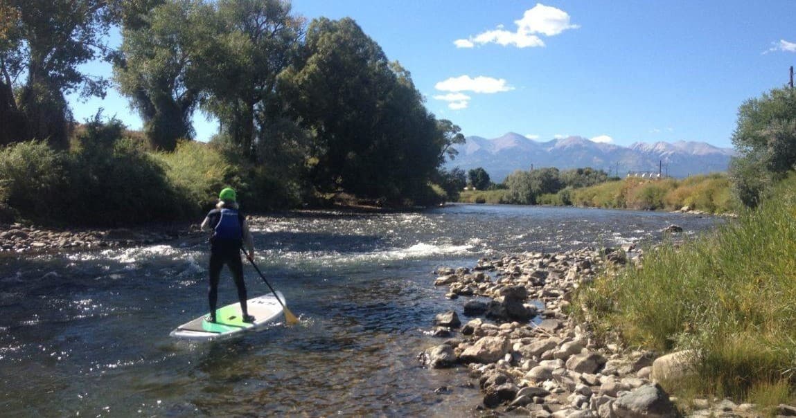 SUP: Guided Salida Town River Run