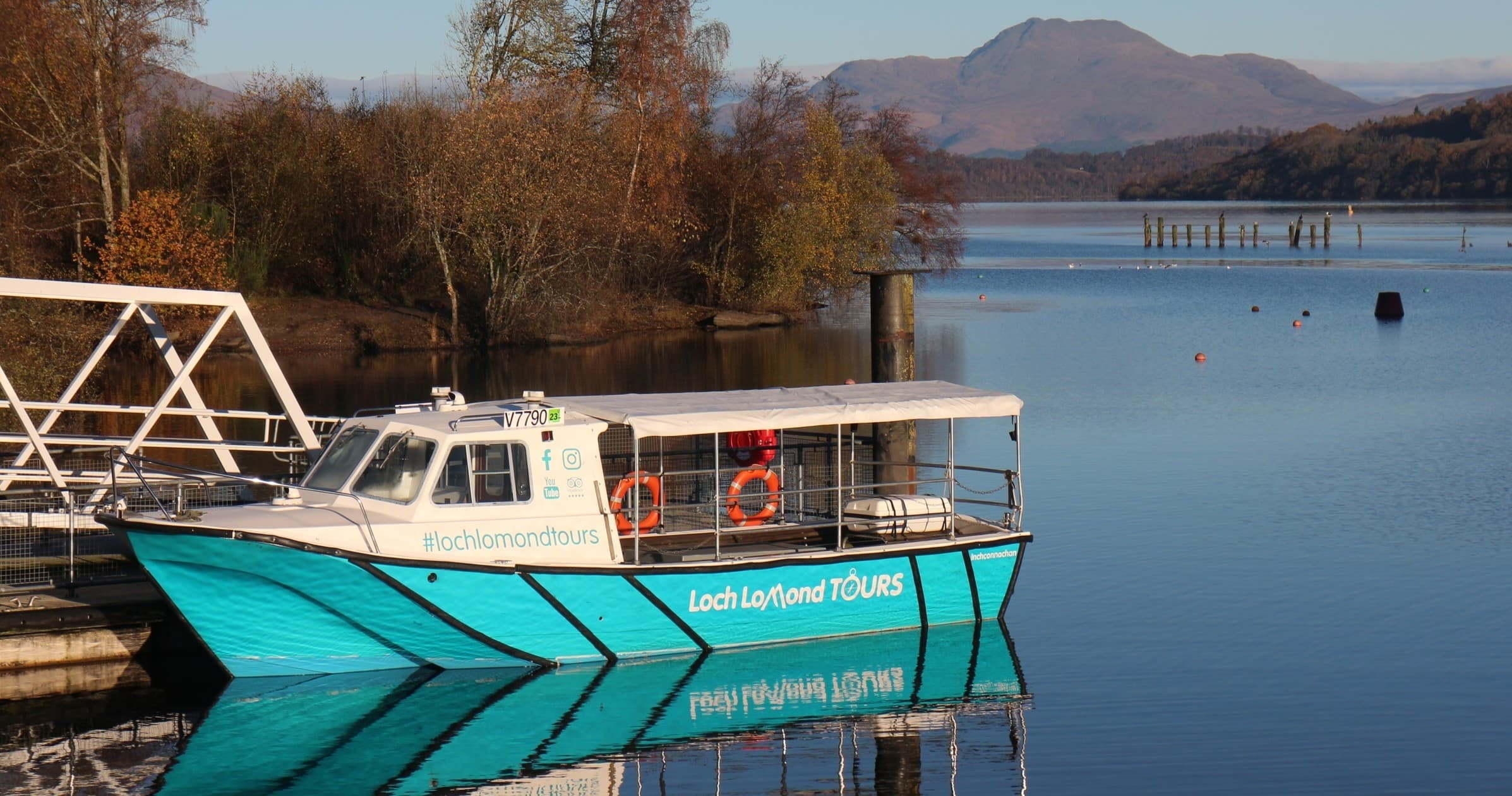 Loch Lomond Tour Boat - ‘Castle Experience Tour’ - Depart from Balloch at Loch Lomond Shores