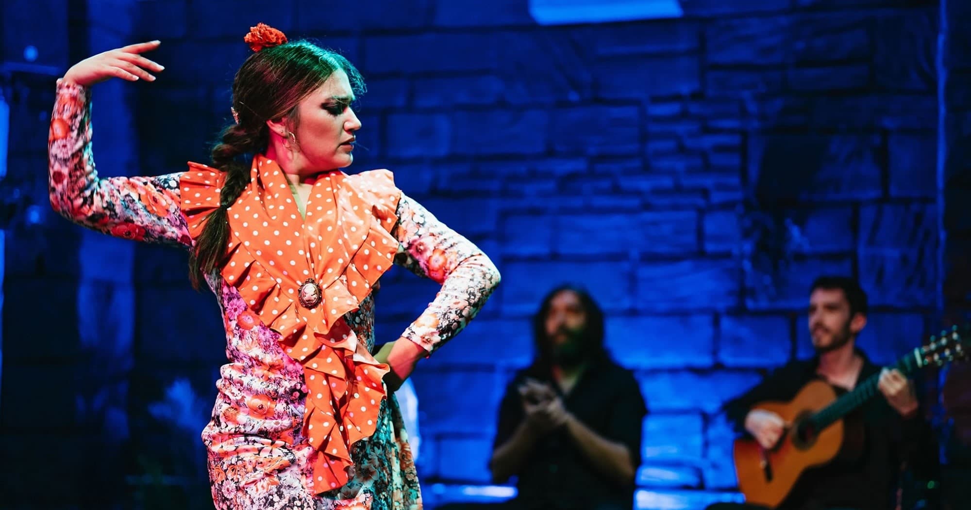 Espectáculo flamenco en Triana con bebida. Sala Baraka