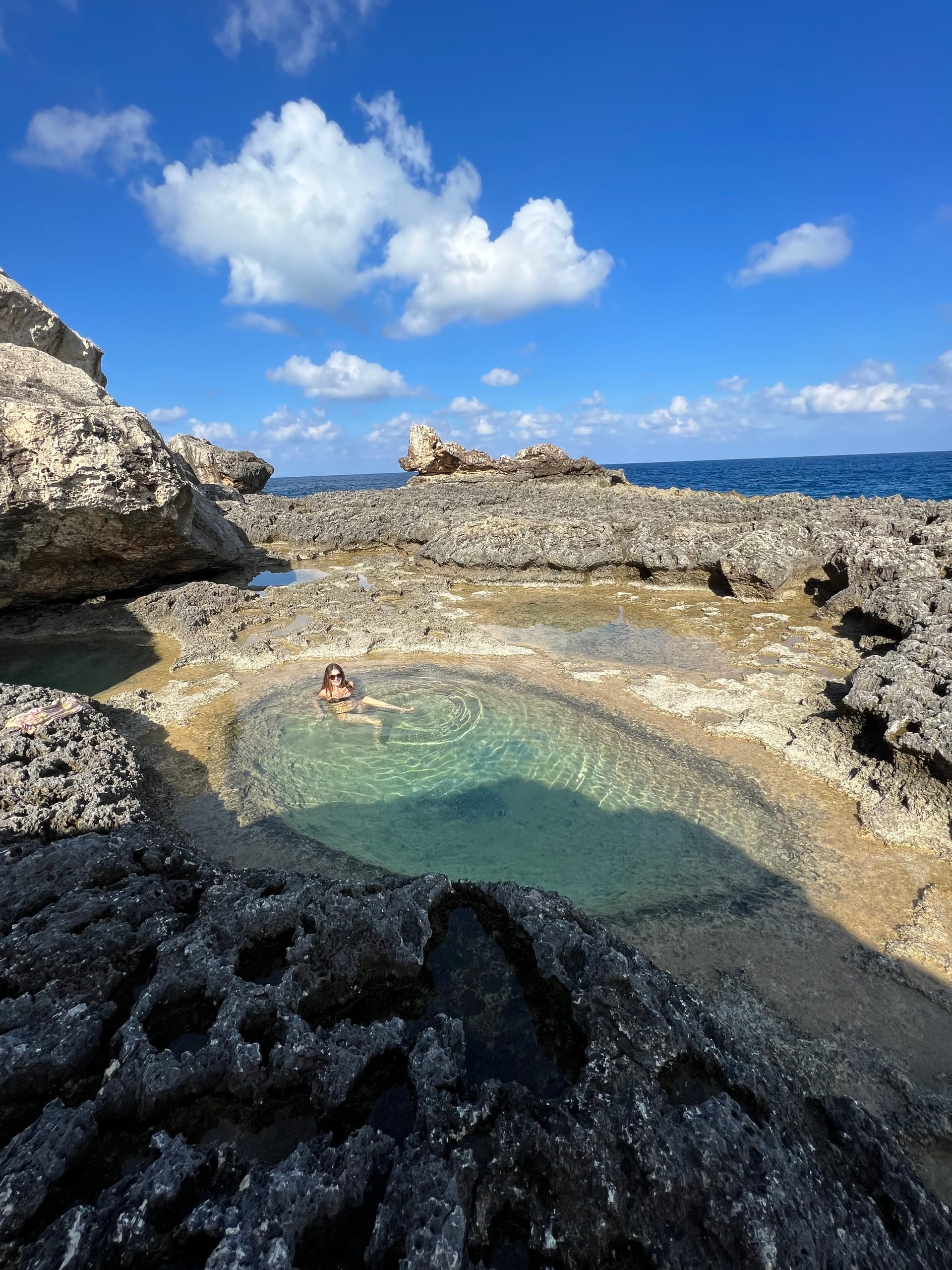 Hike to Click Natural Pools Hike Station