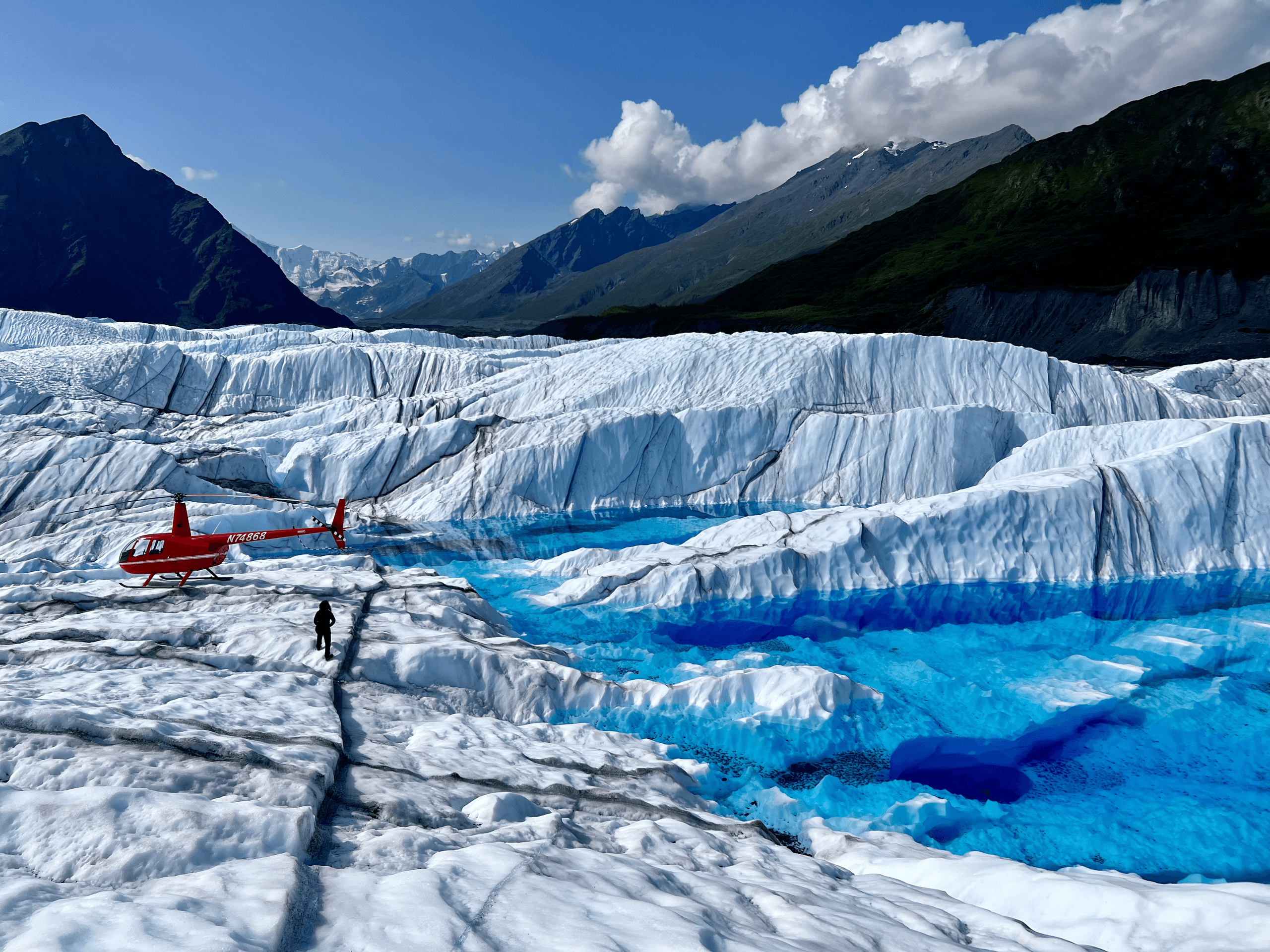 Private 2-Landing Matanuska Glacier Tour