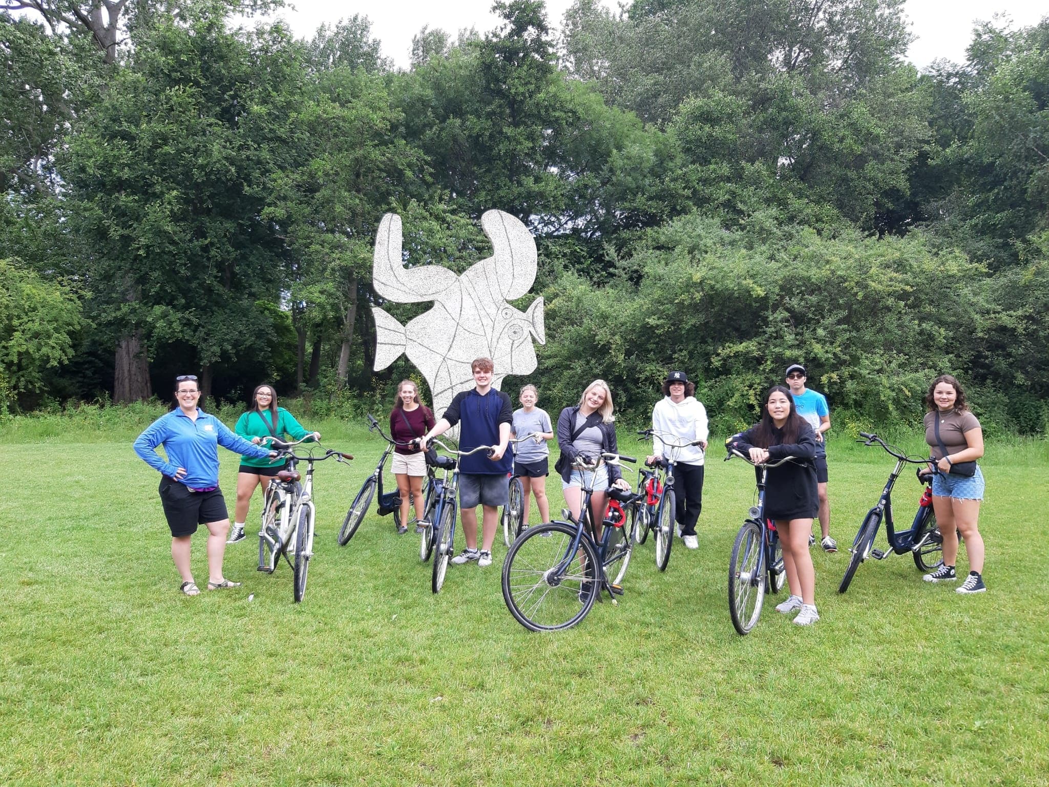 School Group Sustainability Bike Tour Amsterdam