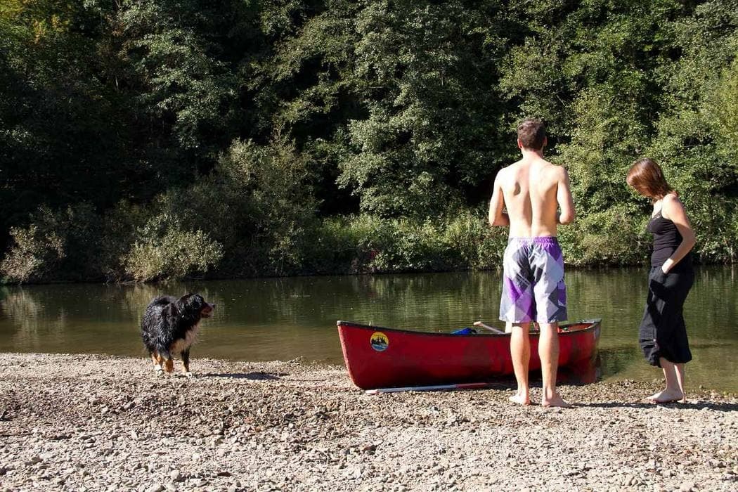 1-tägige Kanutour auf der Lahn ab Leun