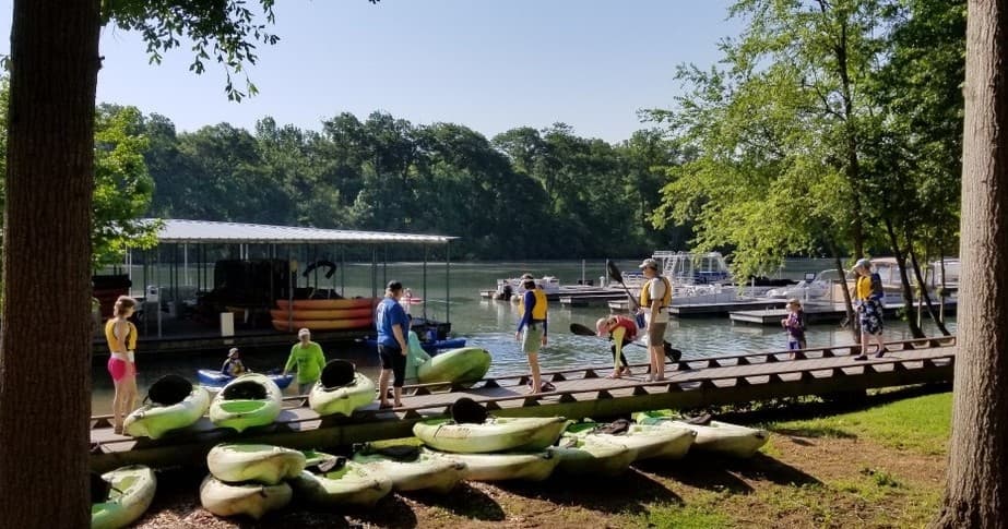 Single Kayak Rental: Tailrace Marina
