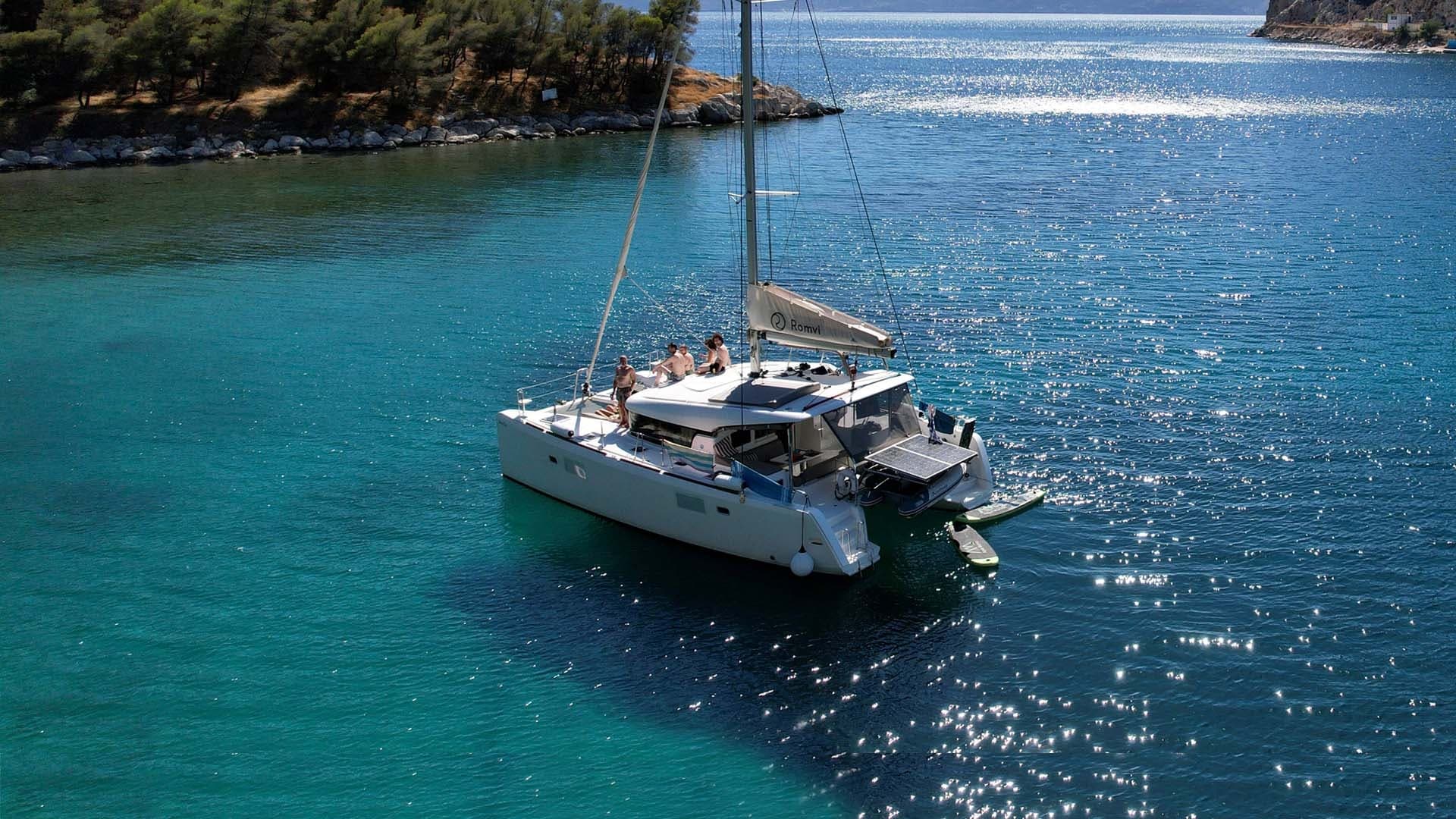 Catamaran Full-Day Cruise Nafplio Private