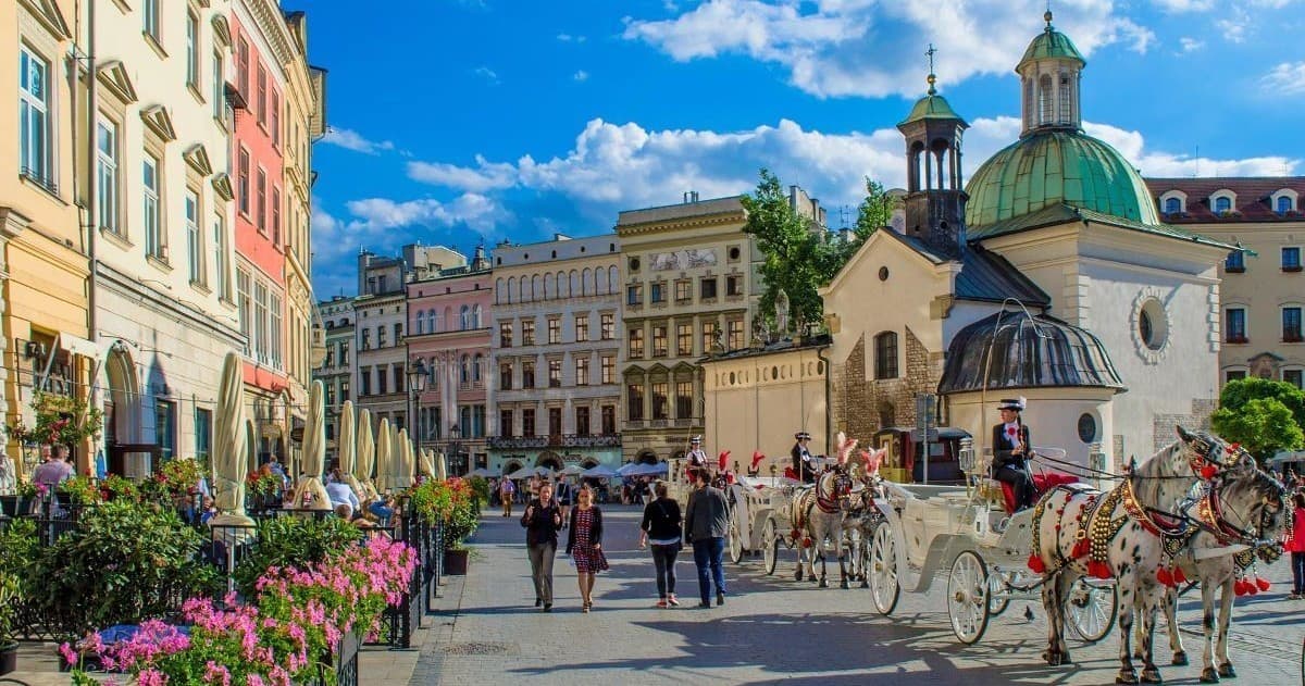 Horse Carriage Ride in Krakow