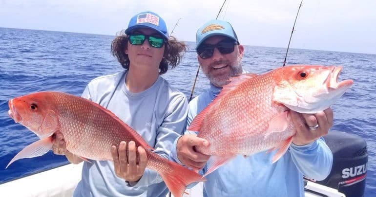 8 Hour Red Snapper Charter