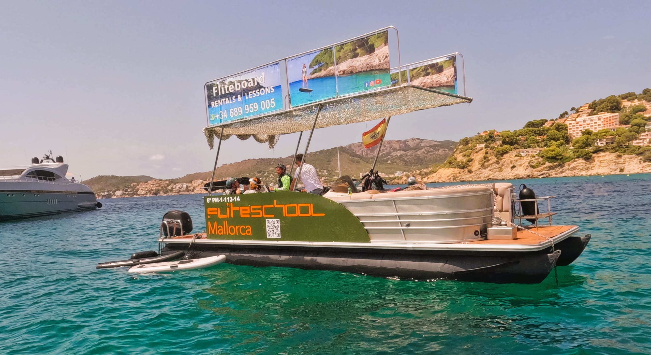 Boat tour with 2 to 5  Fliteboards