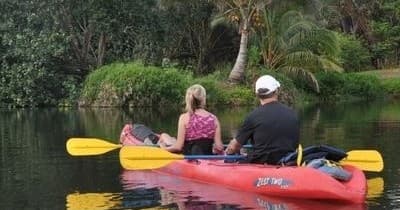 Guided Wailua River Secret Fall" Adventure"