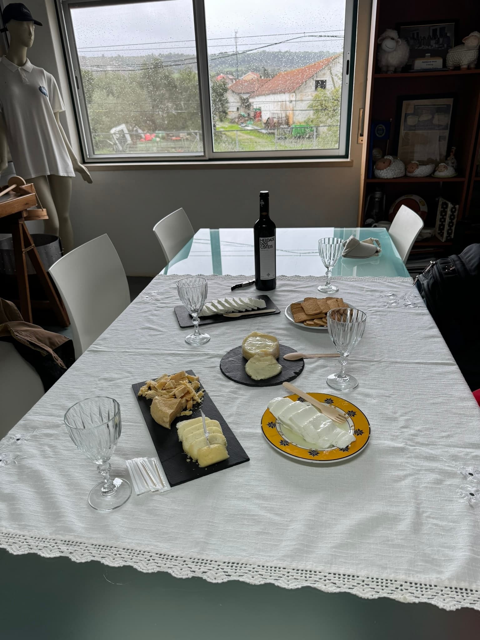 Cheese Factory, Wine Tasting & Tile Painting Tour