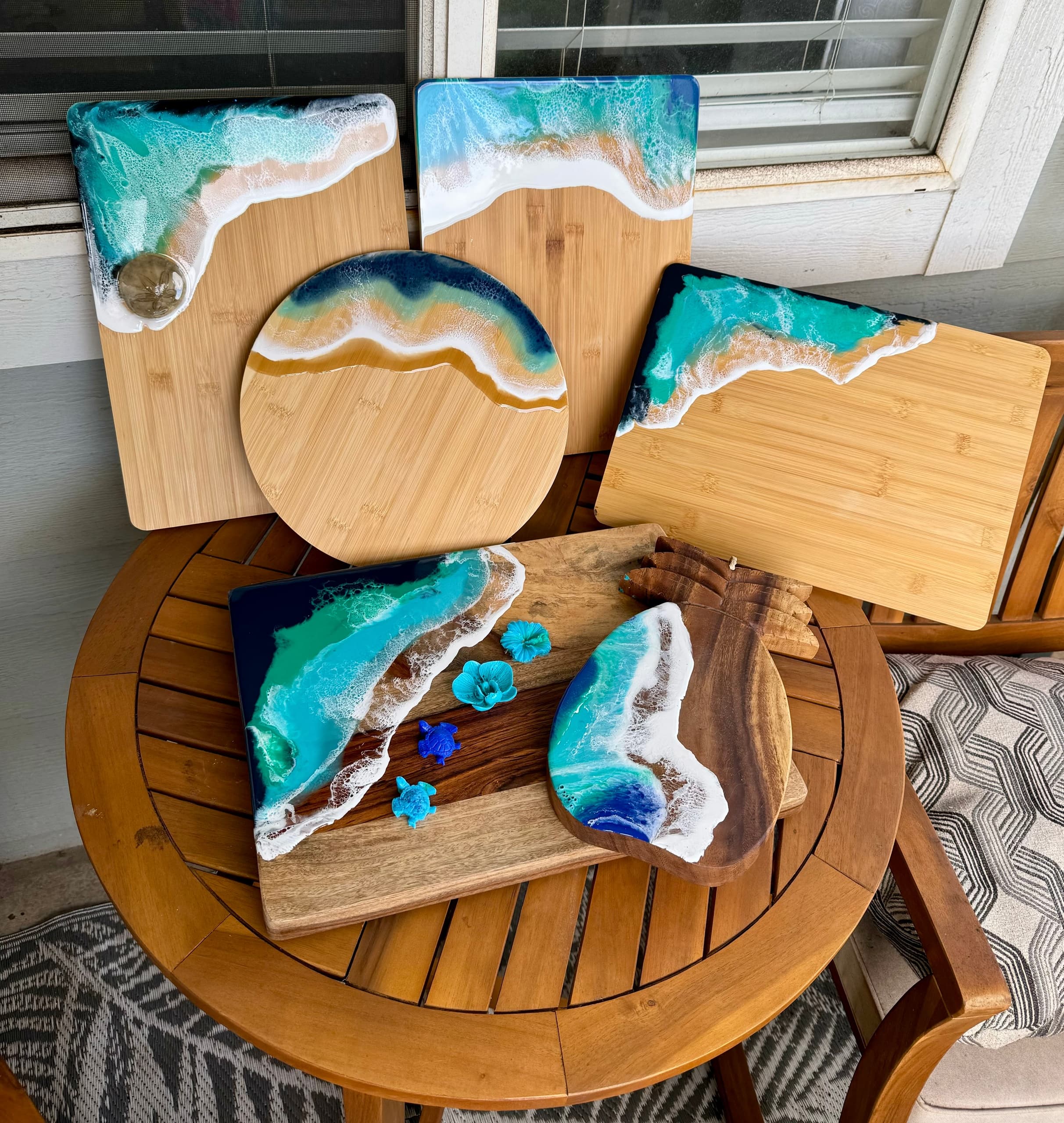 Epoxy Resin Cheese Board