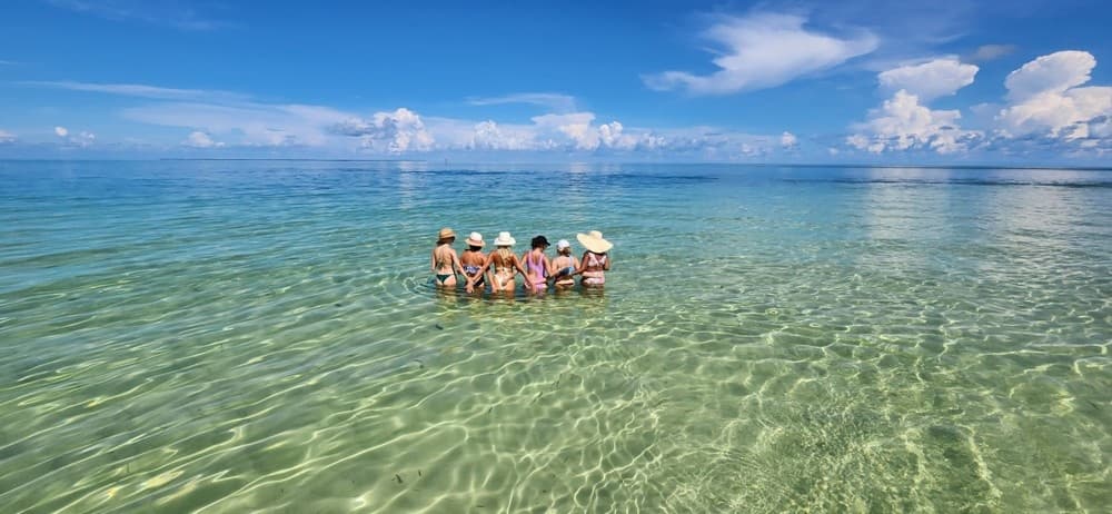 Sandbar Boat Rental W/Capt-Guide (up to 10 passengers) 4 Hours