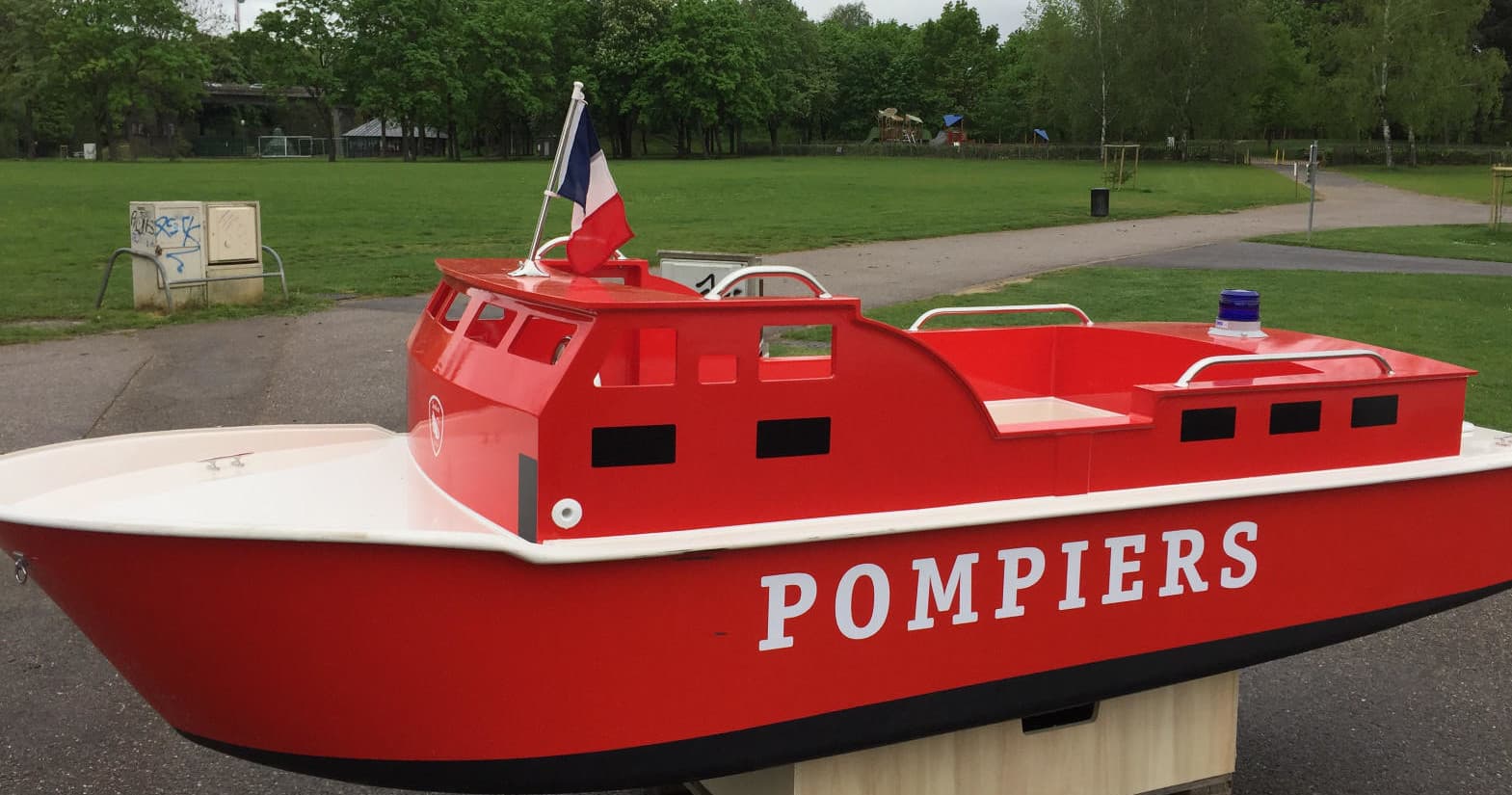 Saviboat Port Miniature Pompier