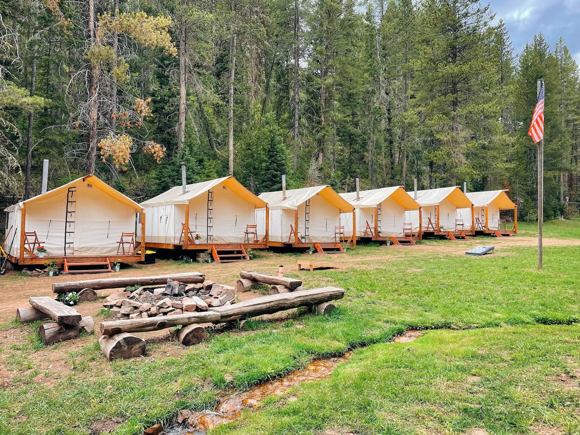 Glamping on the Greys