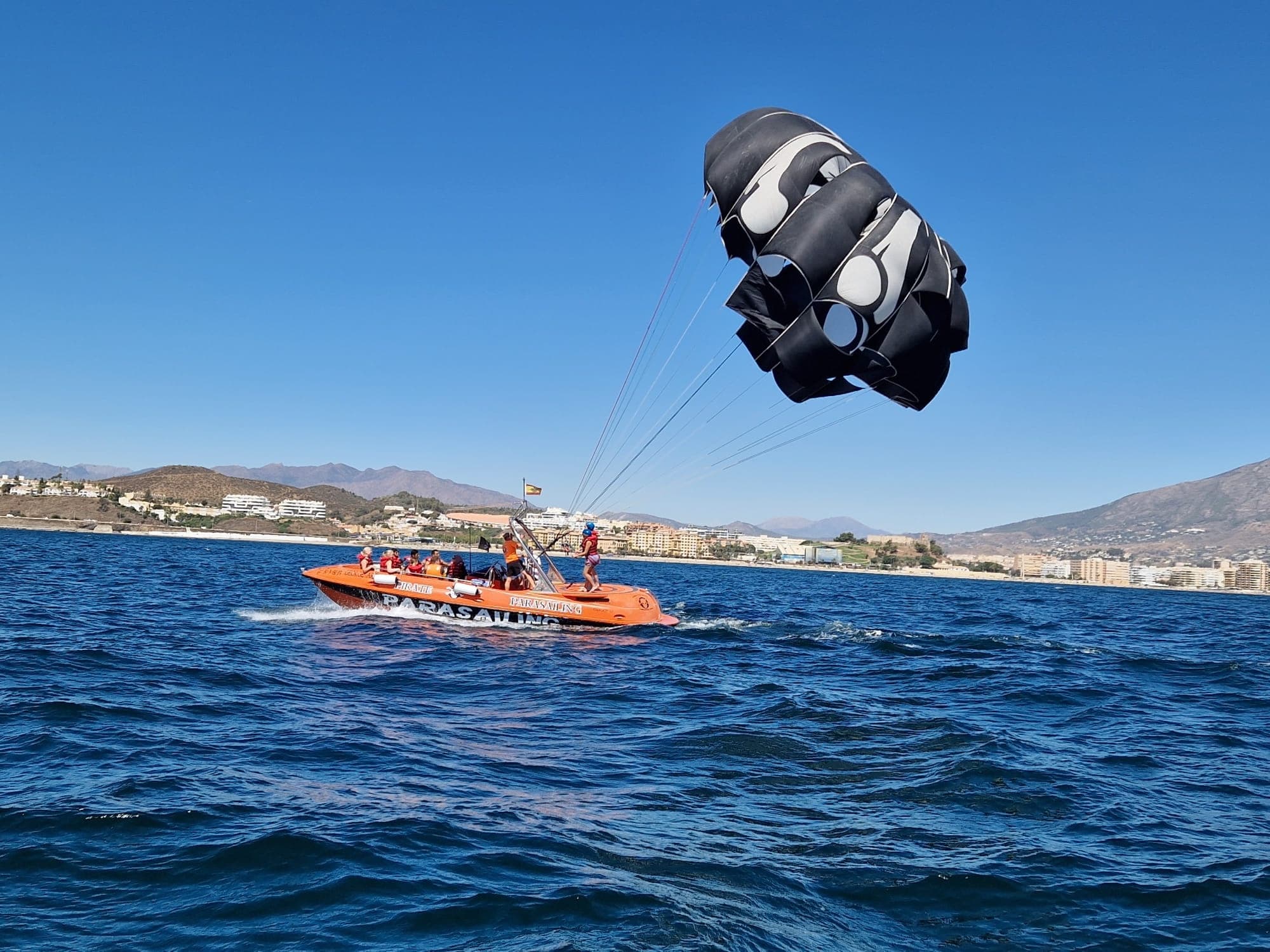 Parasailing Flight from Fuengirola Port