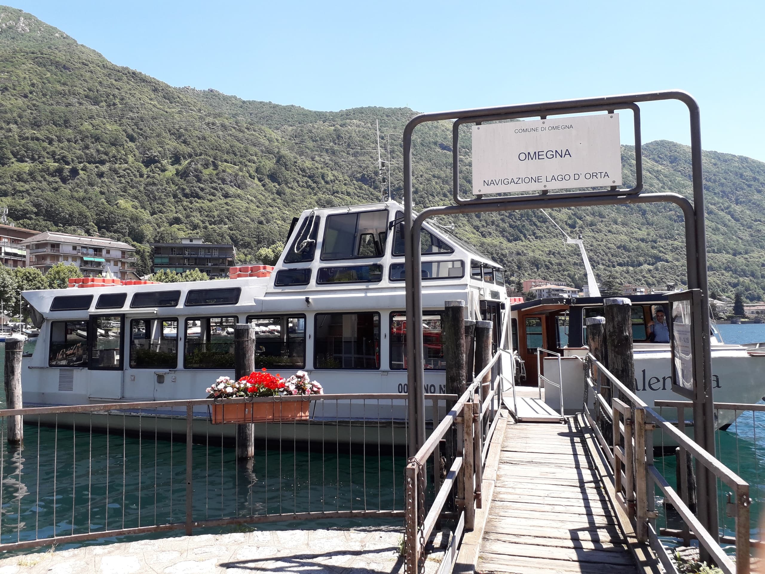 OMEGNA ->ISOLA -> ORTA