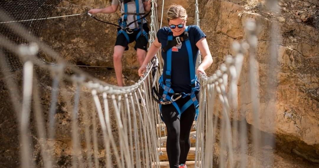 Zipline and Challenge Course Combo