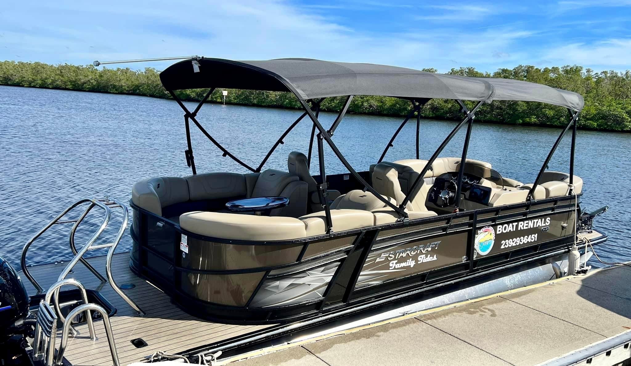 2022 23ft Starcraft Tritoon SLS Family Tides""