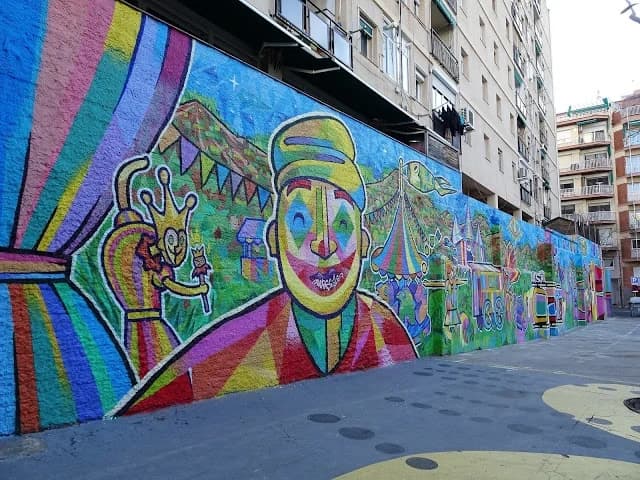 Urban art tour of Barcelona