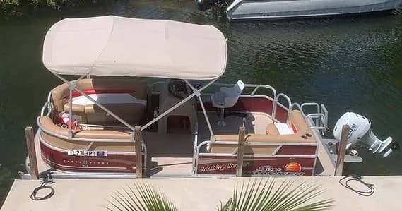 Little Red 18' Pontoon