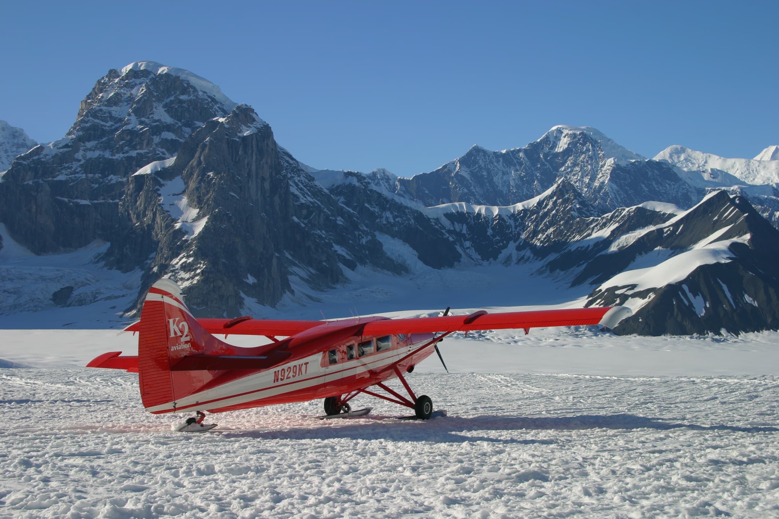 Denali Flyer with Glacier Landing