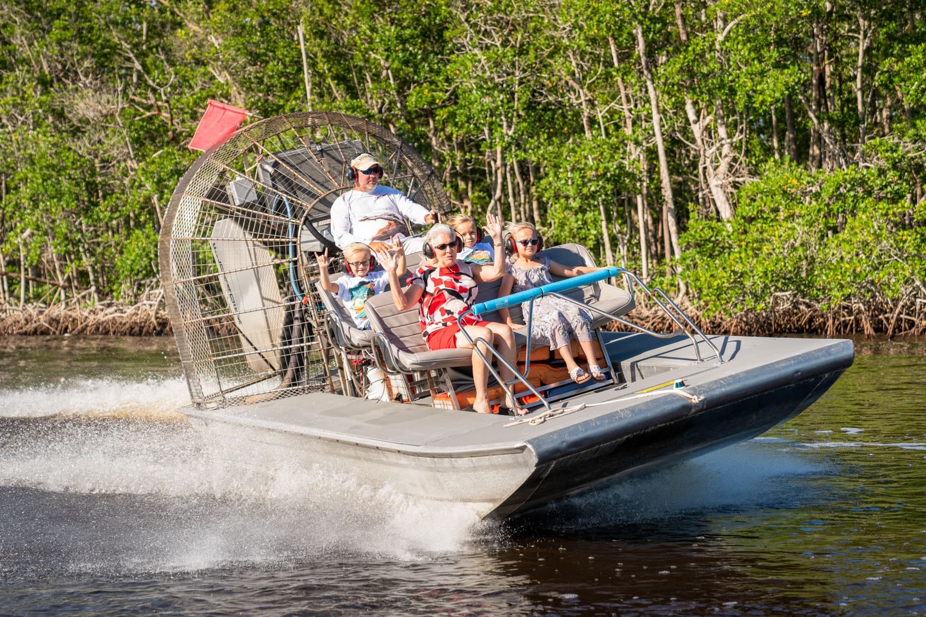 Private Mangrove Tunnel Airboat Tour
