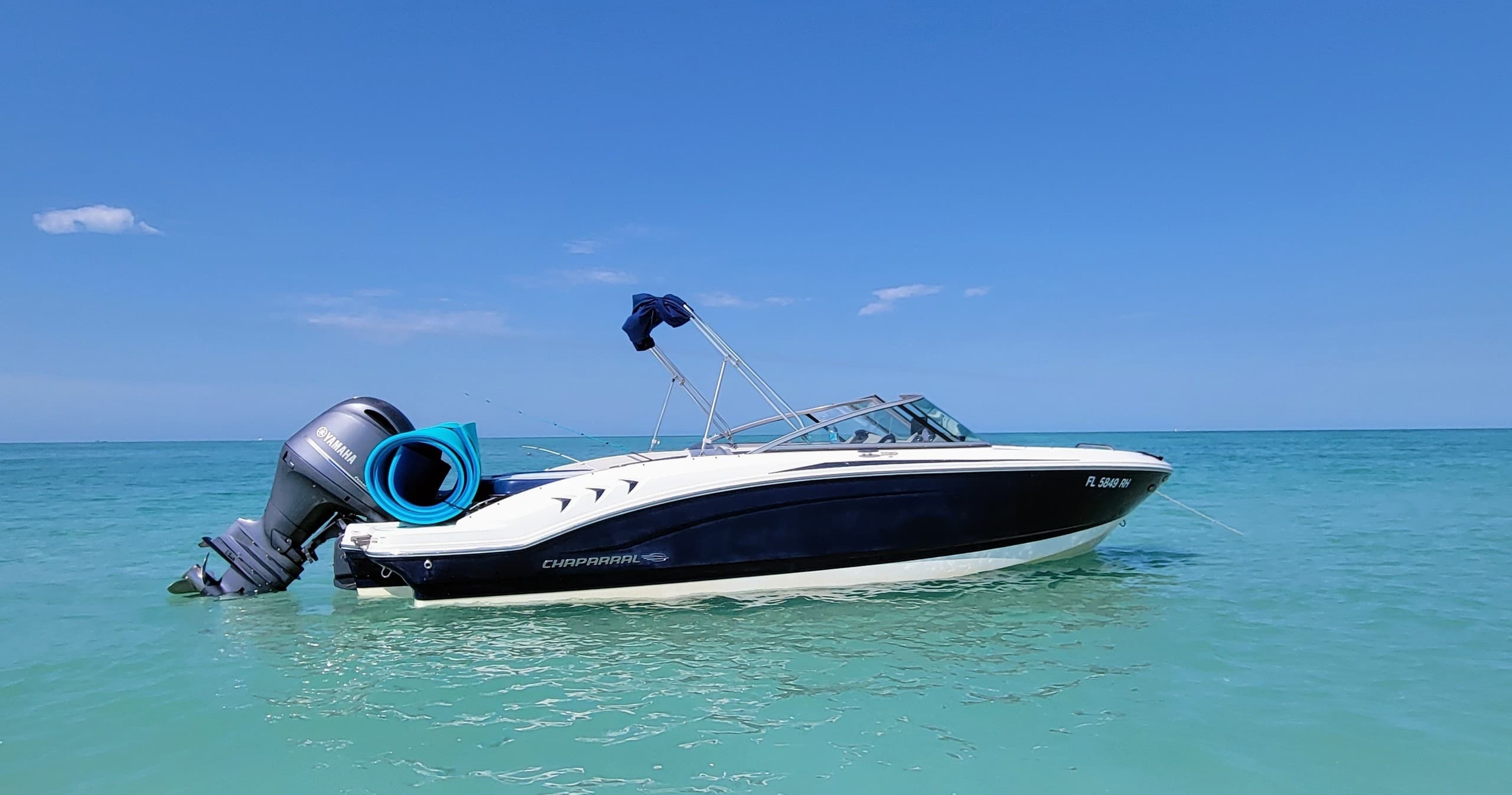 21ft. Blue Chaparral H2O Sport