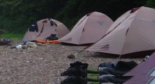 Trough Camping