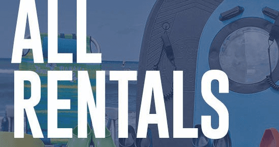 RENTAL EQUIPMENT-Return next day
