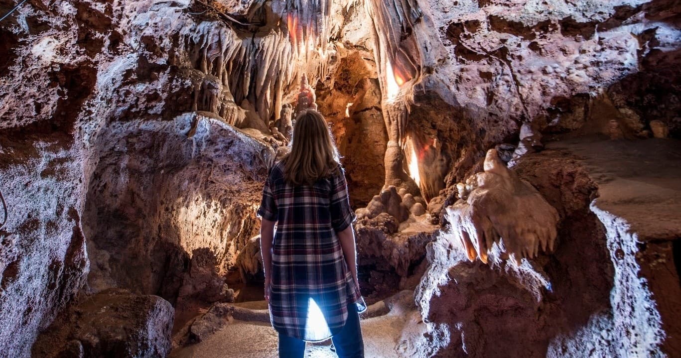 Visite de la grotte