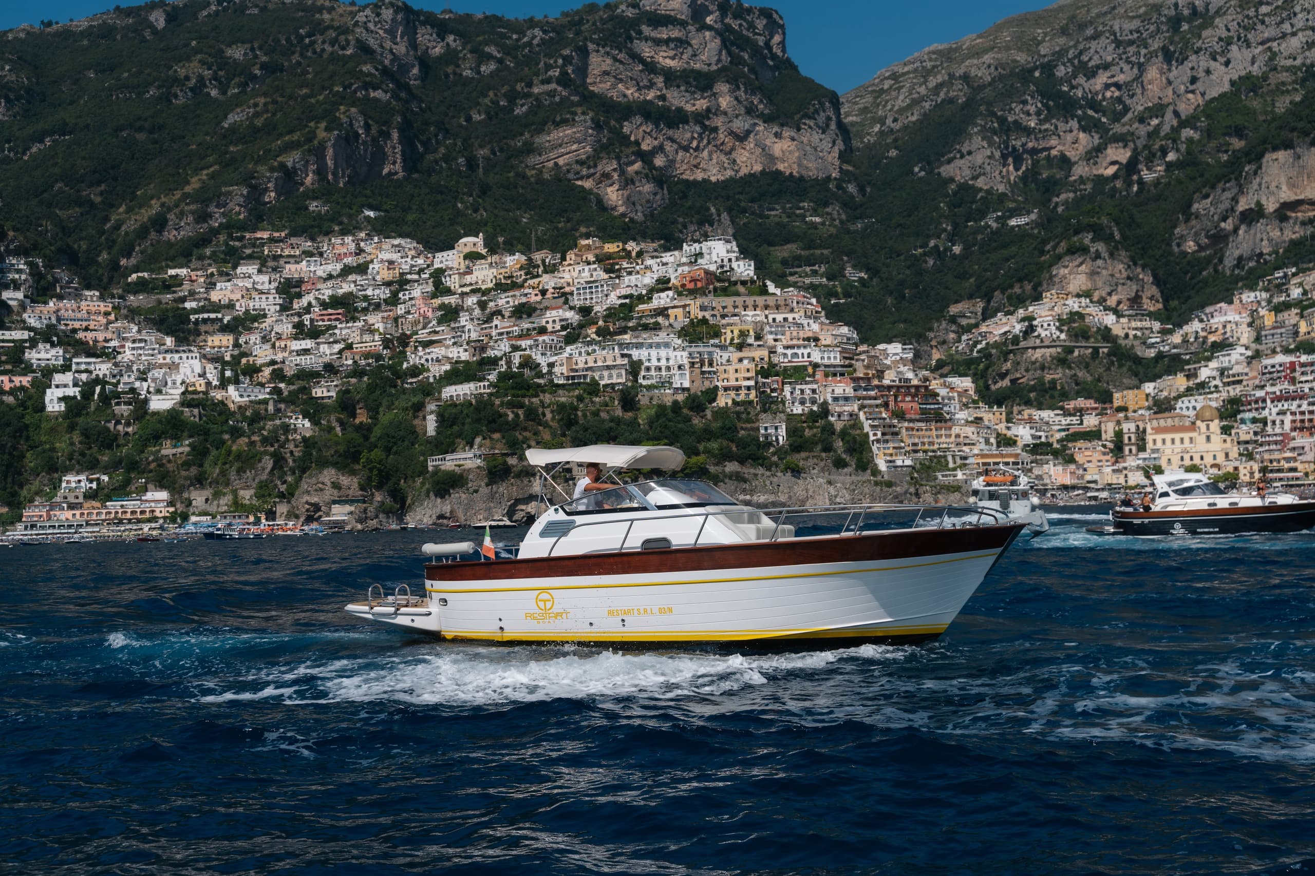 Amalfi coast private boat tour from Positano