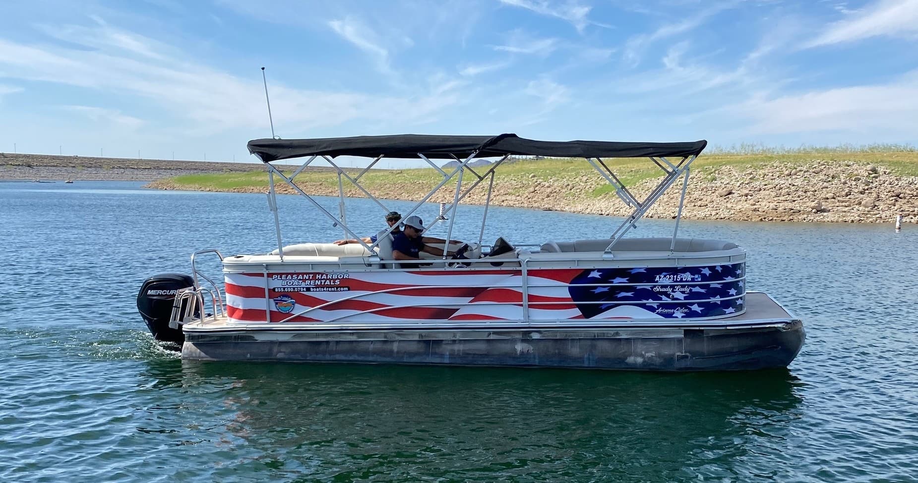 115 Hp Pontoon Boat - Shady Lady