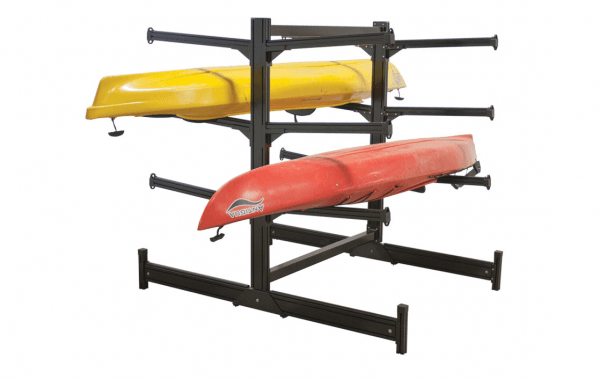 KAYAK, CANOE, SUP SEASONAL STORAGE | Lower Level of Rack